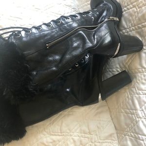Michael Kors platform boots